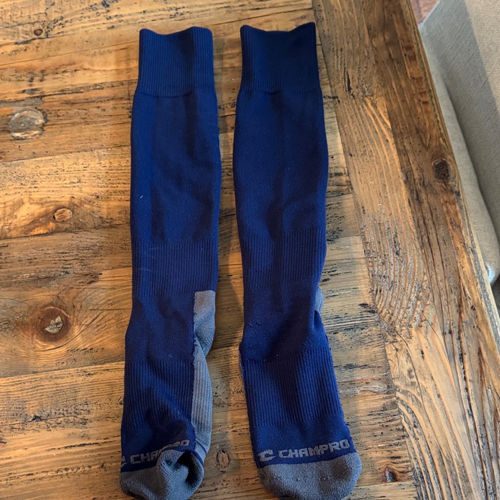 Champro soccer Knee-High Socks in Navy Blue